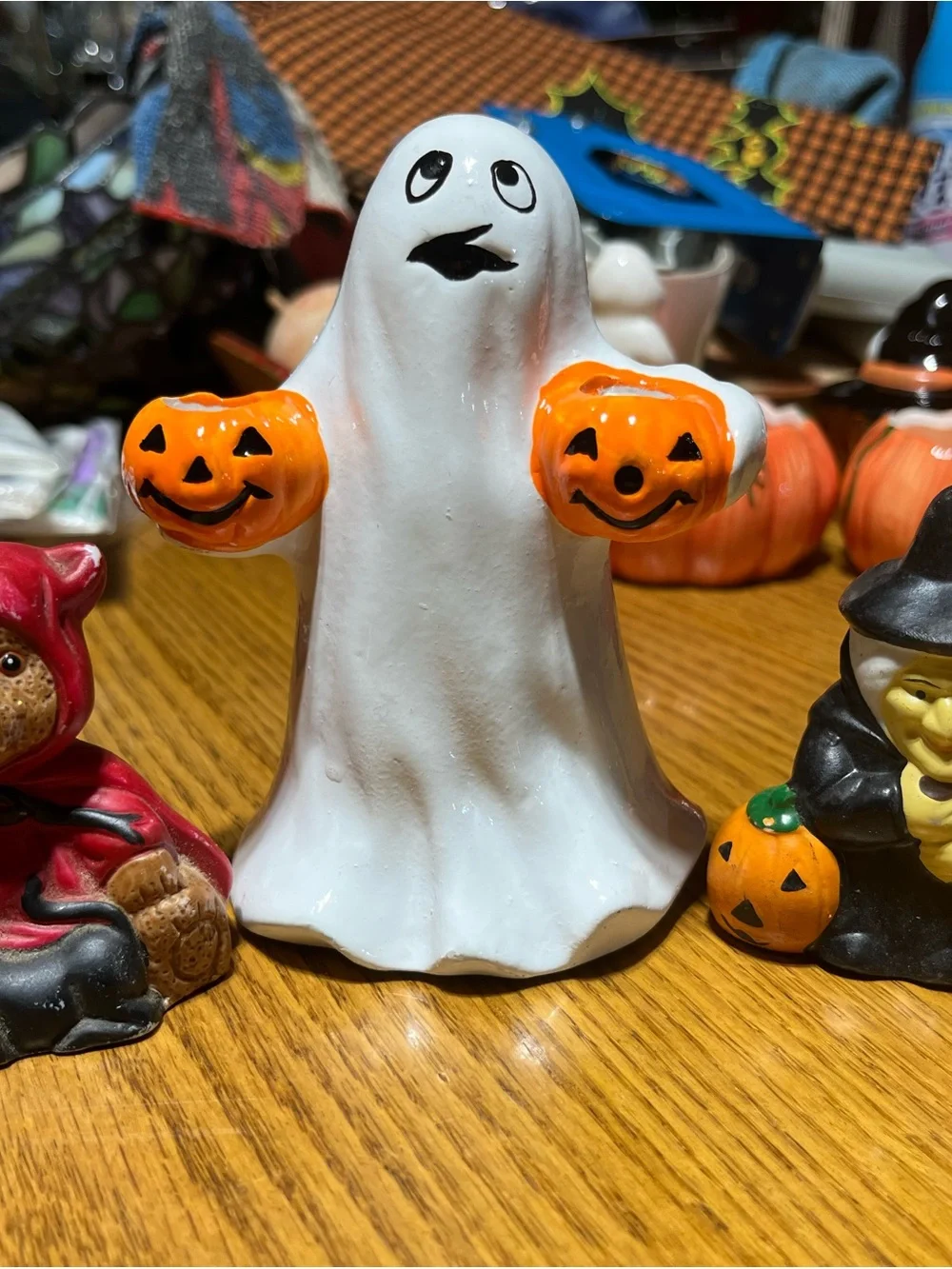 3 Vintage Halloween Nik-Nacks
